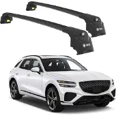 TURTLE DACHTRÄGER AIR-2 , Schwarz GENESIS GV70 JK1 2022 2023 2024 (SUV)