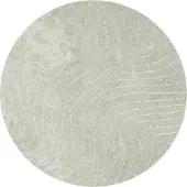 vidaXL Bereichsteppiche Rund PALMERAS Grün Ø 200 CM Polyester