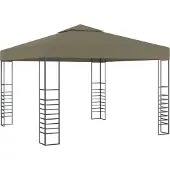 Syfax Gartenzelt 3x3 m Taupe 180 g/m²