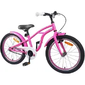vidaXL Kinderfahrrad 20 Zoll für 6-11 Jahre alt Dunkelrosa