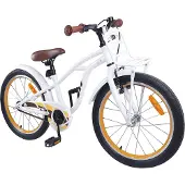 vidaXL Kinderfahrrad 22 Zoll für 7-12 Jahre alt Weiß