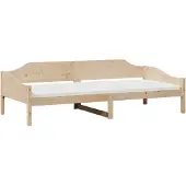 Syfax Massivholzbett ohne Matratze 90x190 cm Kiefernholz