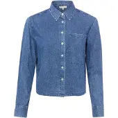 Marie Lund Bluse in indigo | Gr.: 36