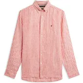 Tommy Hilfiger Hemd Bengal MW0MW42400 Hellorange Regular Fit
