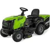 Vito Traktor Rasenmäher mit Verbrennungsmotor Aufsitzmäher 10,5 PS Hydrostatikgetriebe Schnittbreite 86 cm Fangkorb 245 l