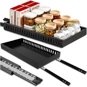 Edibazzar | Ausziehbarer Organizer für Töpfe, Pfannen, Deckel und Roste