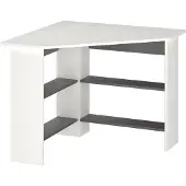 Vicco Eckschreibtisch Arion Weiß 90 x 90 cm, Model 36480