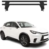 Menabo Dachträger Grundträger für Lexus LBX 2023-2025 Alu Schwarz 2tlg