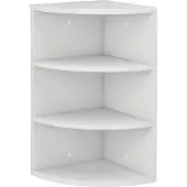 Vicco Eckregal Fabienne Weiß 30 x 60 cm 3 Fächern, Model 40285