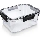 Excellent houseware Luftdichter Behälter mit Gummidichtung und Klammern