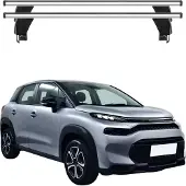 Menabo Dachträger Grundträger für Citroen C3 Aircross 2017-2024 Alu Grau 2tlg