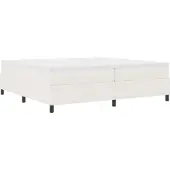 Syfax Plattformbettgestell Creme 200 x 200 cm Cordstoff