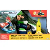 JAKKS Pacific Drehe Luigi Kart Mario Kart Figur 6.5 Cm
