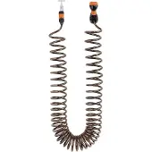 Claber Spiralschlauch-Set - Perfekt für Balkon, Terrasse, Garten, Boot und Camping Ø 9 - 13 mm 15 m