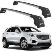 TURTLE DACHTRÄGER AIR-2 , Silber CADILLAC XT5 ALL 2016 - 2024 (SUV)