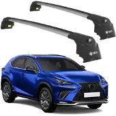 TURTLE DACHTRÄGER AIR-2 , Silber LEXUS NX AZ10 2015 - 2021 (SUV)
