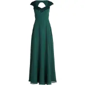 Vera Mont Abendkleid mit Pailletten in Dark Emerald | Gr.: 38