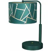 Milagro Ziggy Green Gold/Flaschengrün Nachttischlampe 1Xe27