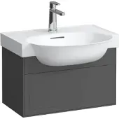 Laufen The New Classic Wastafelonderkast 57,5x31,5x67,7 cm 1 la Traffic Grey