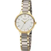 Regent Damen Uhr Metallarmband Metall Armbanduhr Analog gold silber URF1503