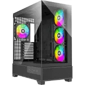 Xilence Flare X909.ARGB, Tower-Gehäuse, (Tempered Glass x 2)