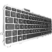T-ProTek DEUTSCHE-Tastatur Keyboard kompatibel für HP Envy 15-j000