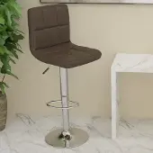 vidaXL Cloris Designermöbel Barhocker Braun Kunstleder 2024 Neu