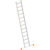Layher Topic 1054 Anlegeleiter mit Quertraverse 12 Sprossen