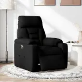 Prolenta Maison Exclusive - Relaxsessel Elektrisch Schwarz Stoff