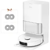 Dreame L10s Ultra Gen3 Staubsauger Roboter mit Wischfunktion&Selbstreinigender Mopp,25KPa Saugleistung,Haustiermodus,All inOne Dock,Teppichreinigung