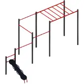 AEA Sportmodule Straßensportgeräte Klimmzugstangen Kraftstationen Fitnessstationen