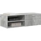 vidaXL "im Sonderangebot" Holzschrank Hochglanz Weiß 100,5x39x30 cm Holzwerkstoff DEMöbel 9515384