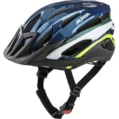 Alpina sport Fahrradhelm Alpina MTB17 Dunkelblau und Neon 54-58