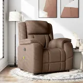Prolenta Maison Exclusive - Massagesessel Braun Stoff