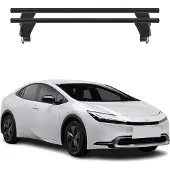 Menabo Dachträger Grundträger für Toyota Prius V 2022-2025 Alu Schwarz 2tlg