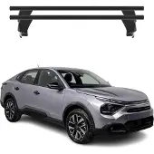 Menabo Dachträger Grundträger für Citroen C4X / e-C4X 2022-2025 Alu Schwarz 2tlg
