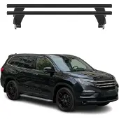 Omac Menabo Dachträger Grundträger für Honda Pilot III 2016-2023 Alu Schwarz