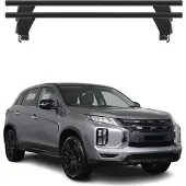 Menabo Dachträger Grundträger für Mitsubishi ASX mk2 2023-25 Alu Schwarz 2tlg