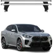 Menabo Dachträger Grundträger für BMW X2 U10 2023-2025 Alu Grau 2tlg