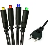 Hellum Lichterkette-LED Mini Innen bunt 100tlg; 563955