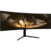 AROZZI Nova 49" Gaming Monitor - Gebogen - DQHD VA - 165Hz - USB-C - Schwarz