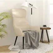 Prolenta Maison Exclusive - Relaxsessel Creme Stoff