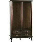 AEA Kleiderschrank Schrank Italienische Möbel Holz Antik Style Echtholz Klassischer