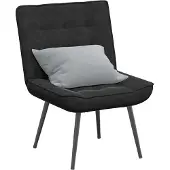Syfax Relaxsessel Schwarz 64x74x84 cm Samt