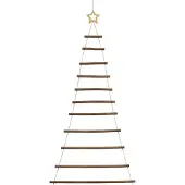 Syfax Hängender Weihnachtsbaum mit Sternspitze 74x150 cm Naturzweig