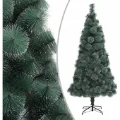 Syfax Künstlicher Weihnachtsbaum mit Ständer Grün 150 cm PET