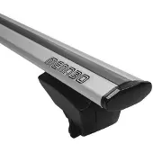 Menabo Lince Silver XL | Dachträger Infiniti - Qx30 2016-2019 - Aluminium - Länge 135 cm - Tragkraft 90 kg - 2er-Pack