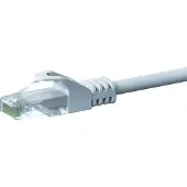 Dsit CAT5e Netzwerkkabel, U/UTP, 20 meter, Weiß, 100% Kupfer