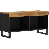 vidaXL TV-Schrank 85x33x43,5 cm Massivholz Mango