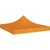 Prolenta Maison Exclusive - Partyzelt-Dach 3x3 m Orange 270 g/m²